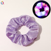 Qi Yan LED large intestine hair ring bright and glittering ding will glow hair rope female tie hair bundle head rope night light light hair accessories