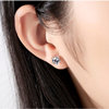 Classic universal earrings suitable for men and women, Korean style