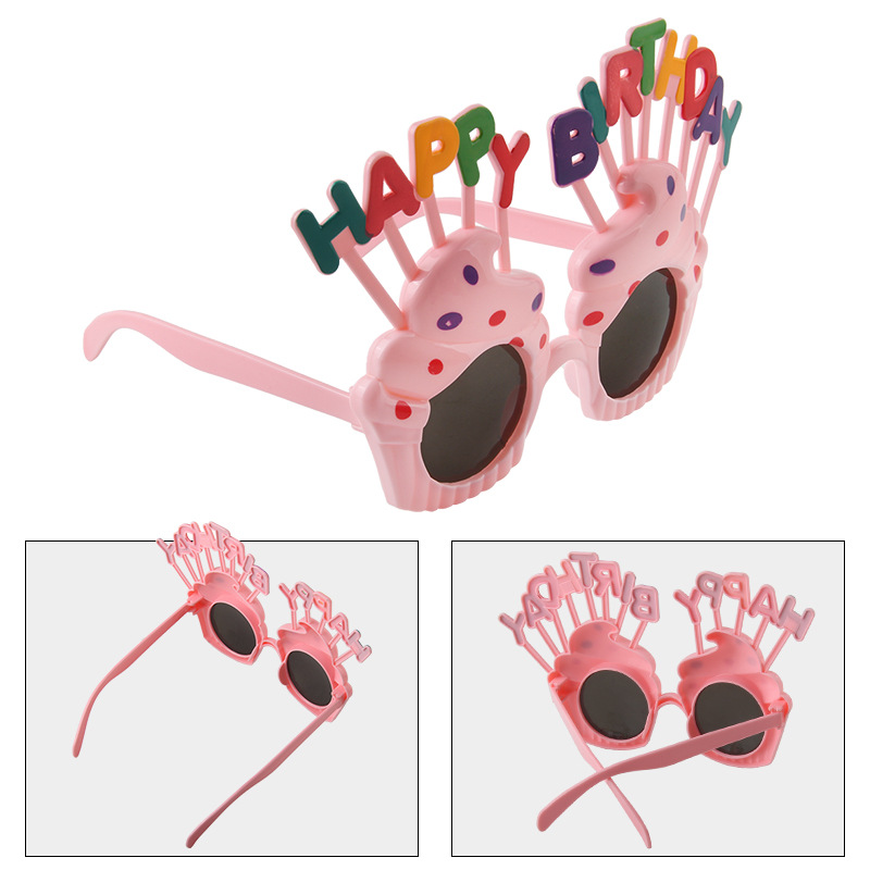 En línea Celebrity ins niños decorativos gafas divertidas fiesta de cumpleaños del juguete creativo vestir ambiente vacaciones props