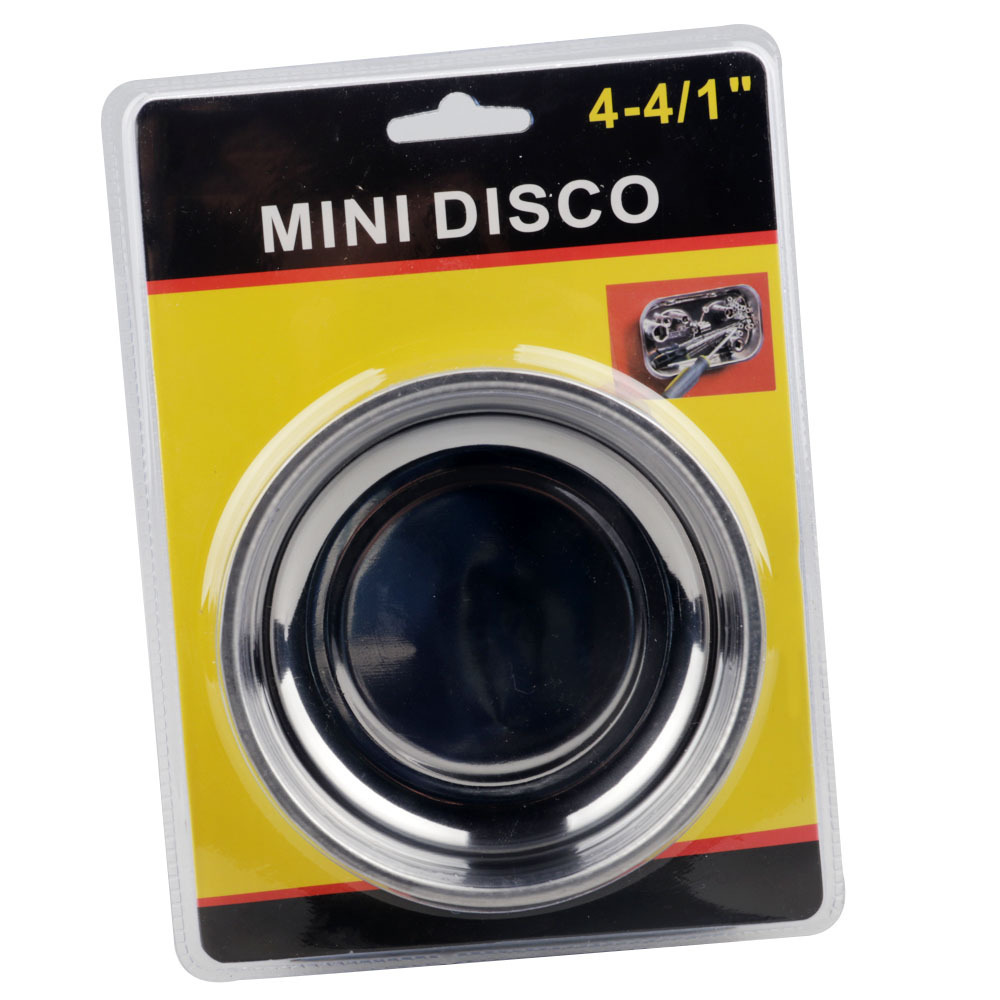 螺丝收纳盘磁性工具碗 磁性零件碗不锈钢磁碗磁性零件盘3寸4寸6寸