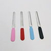 Hygienic file for nails stainless steel, 4 colors