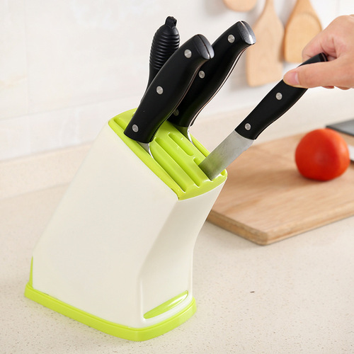 Knife holder, knife holder, kitchen supplies, multifunctional knife holder, special storage rack, kitchen knife inserter, floor-standing storage rack
