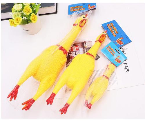 Screaming chicken, screaming chicken toy, chicken decompressing, screaming chicken, desperate squealing fighting chicken, chewable toy for dogs