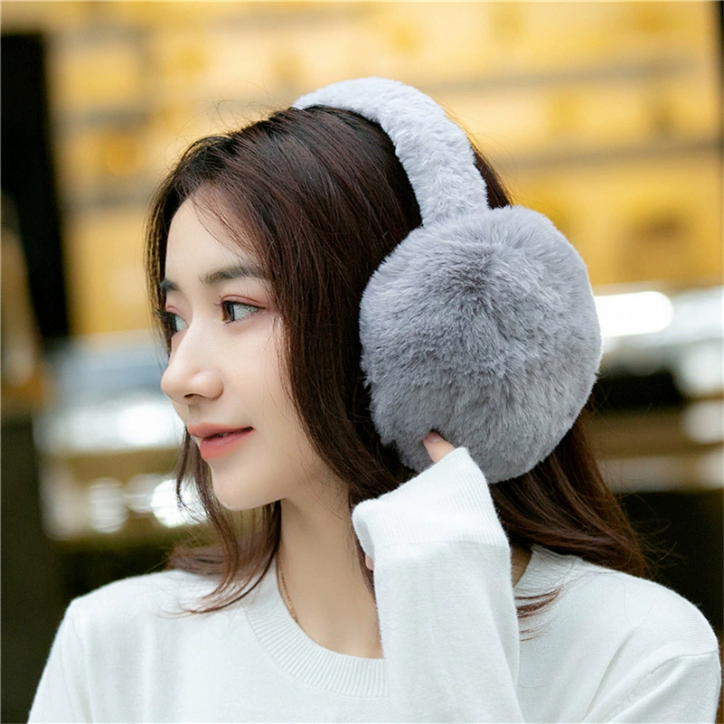 Foldable keep warm windproof headphones for men and women, removable headband, earmuffs