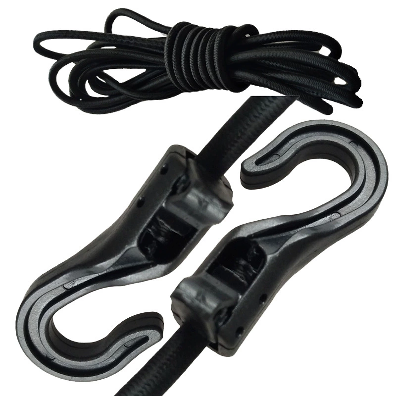 Поставка на открытом воздухе Yizi Xin каяк спортивные аксессуары для каноэ 4 мм латексная проволока 2 м плоский крючок эластичный канат