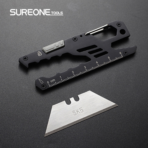 Multifunctional craft knife set, includes utility knife, opening knife, and carving knife, with thick, portable, and multifunctional blades.