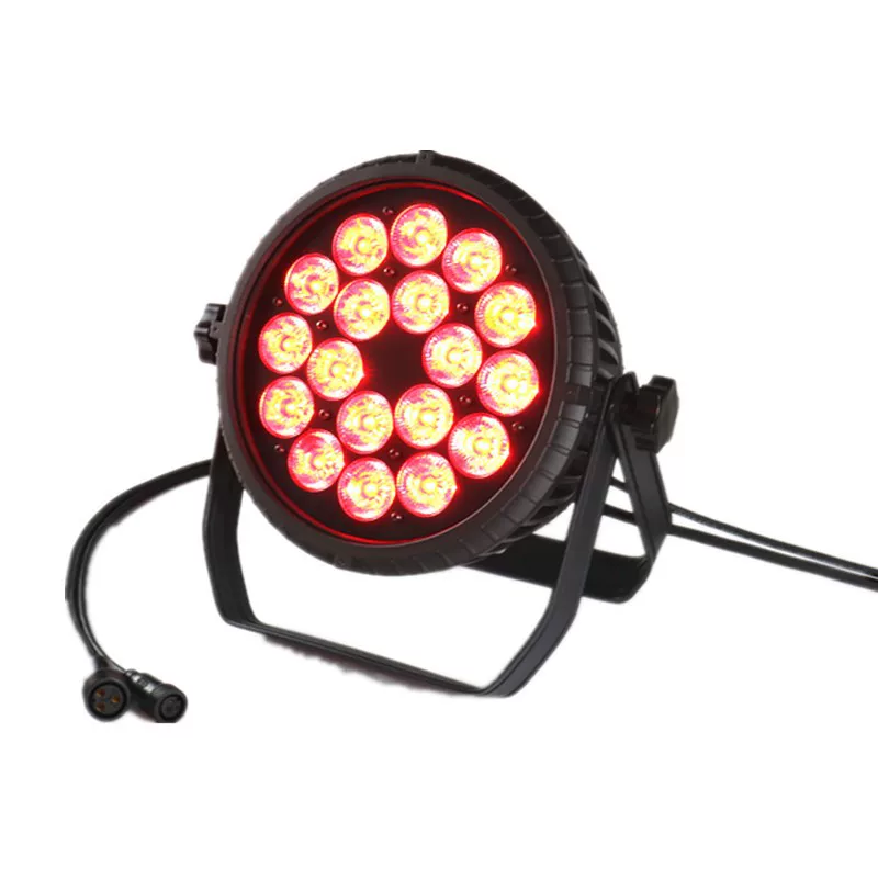 Завод напрямую управляет 18 6-в-1 ступенчатая LED Pa Lantern DMX512 Кольцо внутри ровная свеча свадебная полная цветная тона лампа