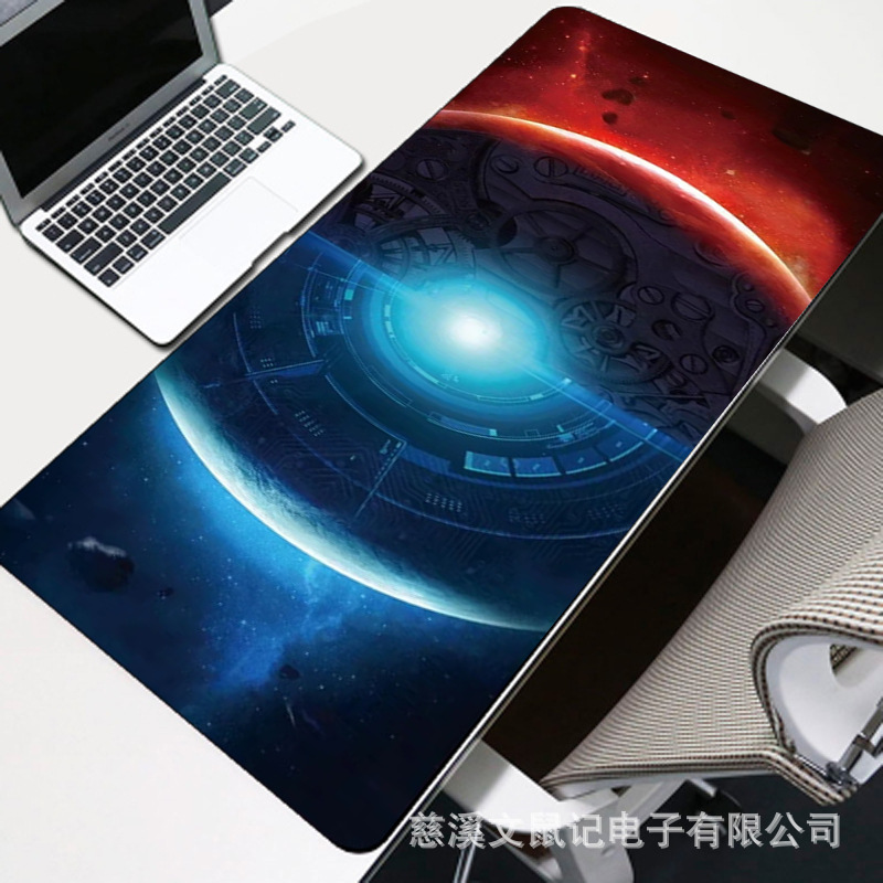 Map Gift Shortcut Mouse Pad Large Table Mat Eating Chicken Game Internet Cafe E-sports Office Desk Mat Keyboard Mat