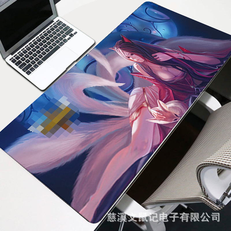 LOL regalo atajo de teclado alfombrilla de ratón gran estera de mesa de pollo juego de Internet café e-deportes Escritorio de oficina pad teclado pad