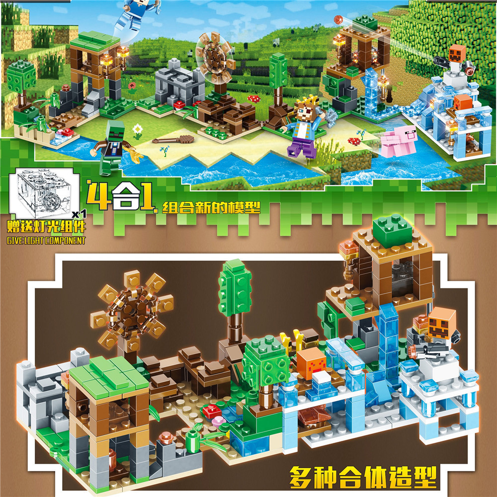 Ninja Naruto Universe Superhero Engineering Vehicle 8-in -1 Assembled Building Blocks Children's Educational Toys Lego Compatible