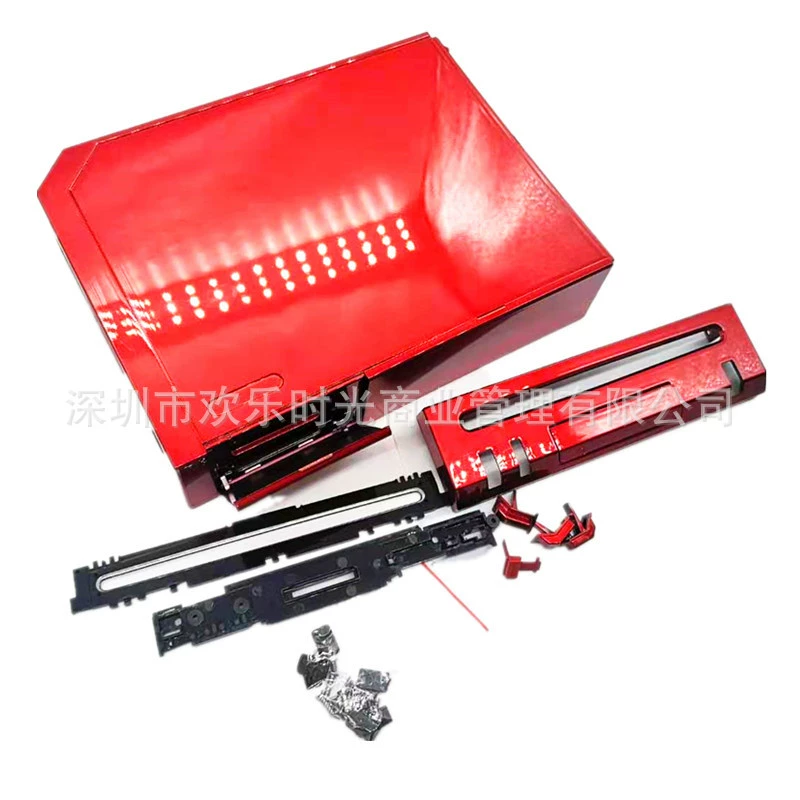 Полный комплект корпусов для Wii: прозрачный цветной сменный корпус для консоли Wii
