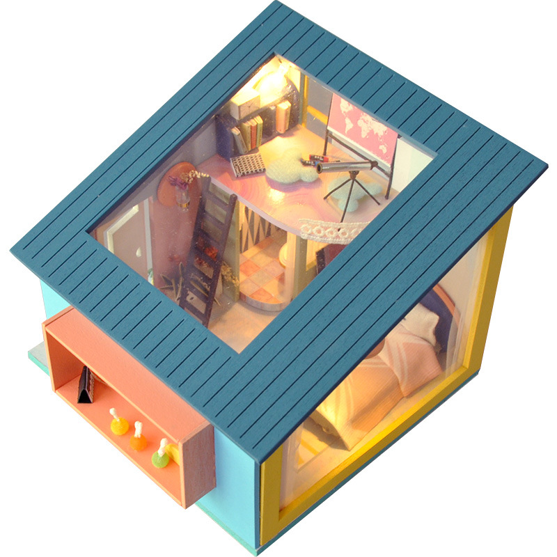 Tianyu Diy Cabin Slightly Sweet Kitchen Hand-assembled Model Birthday Christmas Gift Toy Creative