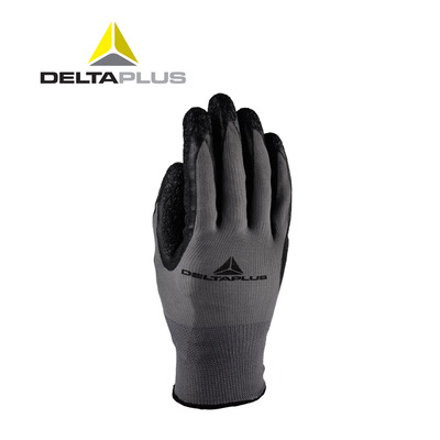 Delta VE630 guantes recubiertos de látex poliéster transpirable resistente al desgaste 201630 poliéster