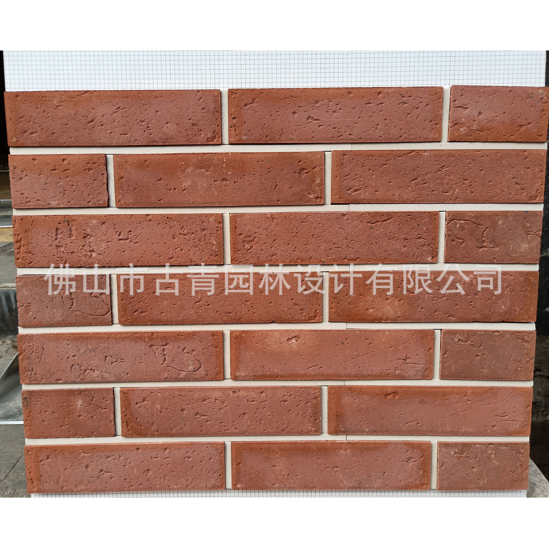 长期批发清水红砖片 深浅红色的渐变颜色 豪城古建 红砖片 红砖