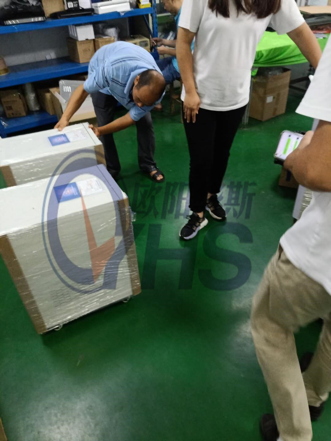 ��̨5KW��Ƶ��Դ��һ̨10KW��Ƶ��Դ������ݸ�ͻ��ֳ���Ʒ�ʼ��