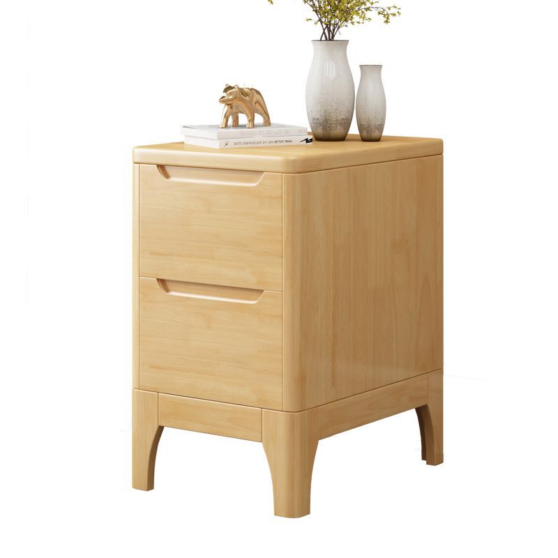 Mesita de Noche para Dormitorio, Madera Maciza, Estilo Simple y Moderno, Nueva Mesita de Noche de Alta Gama 2023, Venta Directa de Fábrica
