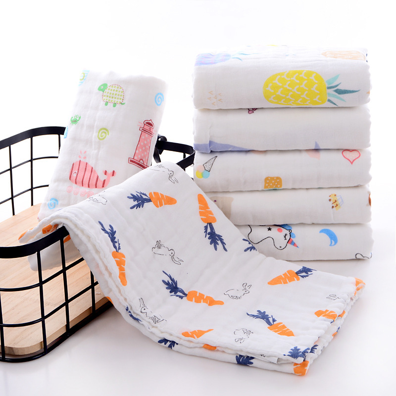 High density six layer cotton gauze towel face Bath adult face towel 35*75 gauze gift towel soft High density six layer cotton gauze towel face Bath adult face towel 35*75 gauze gift towel soft