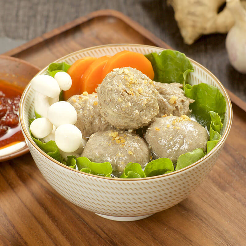 Chaozhou Beef Balls, Shantou Specialty, Juice-Filled Beef Tendon Balls, Hot Pot, BBQ, Frozen Food, Manufacturer, Wholesale, Distribution