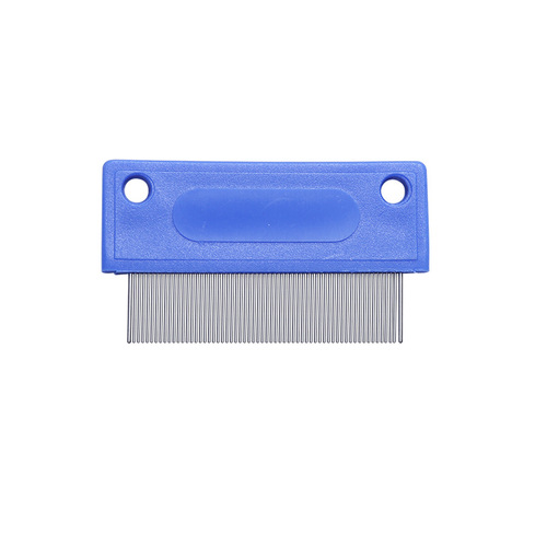 Pet Comb Flea Comb Stainless Steel Screw Needle Comb for Removing Ticks and Fleas, Pet Supplies for Cats and Dogs