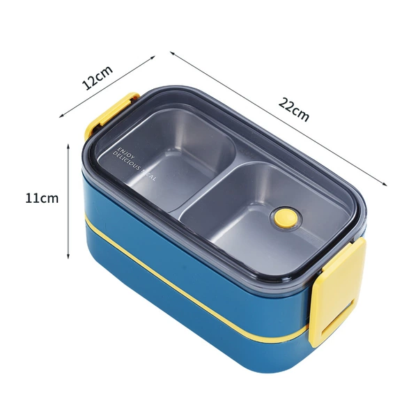 Stainless steel, blue