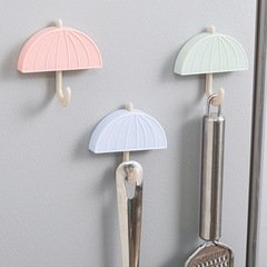 Creative household magnetic hooks, creative refrigerator magnets, umbrella-shaped desk legs, traceless removable magnet hooks