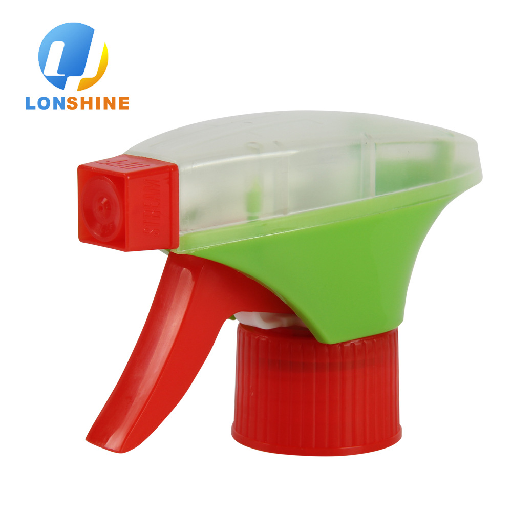 工厂批发pp材质多规格手扣式方枪双罩式家用简易喷雾器