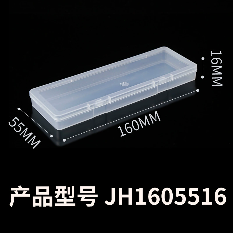 16 мм трансграничная упаковочная коробка для ручек прямоугольная плоская коробка полипропиленовая коробка пластиковая коробка двойная Пряжка пластиковая коробка литье под давлением производитель в наличии