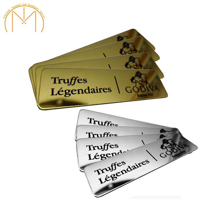 出口企业 专业定 制门窗名牌 展示标识牌 金色咬板蚀刻拉丝