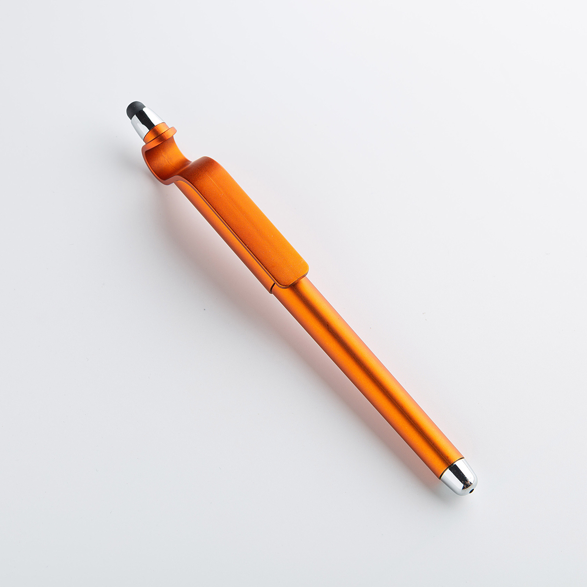 La pluma de gel publicitario puede agregar el logotipo del soporte para teléfono móvil pintura en aerosol pluma de agua promoción varilla de color multicolor función pluma al por mayor