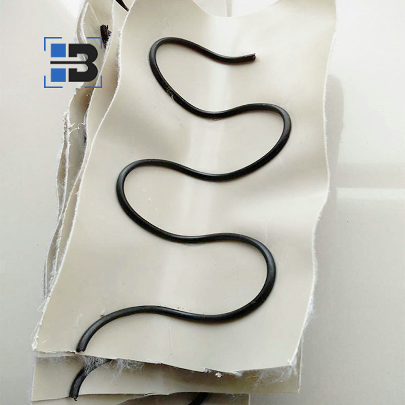 隧道半圆弹簧排水管软式排水管环向排水管弹簧半圆排水管