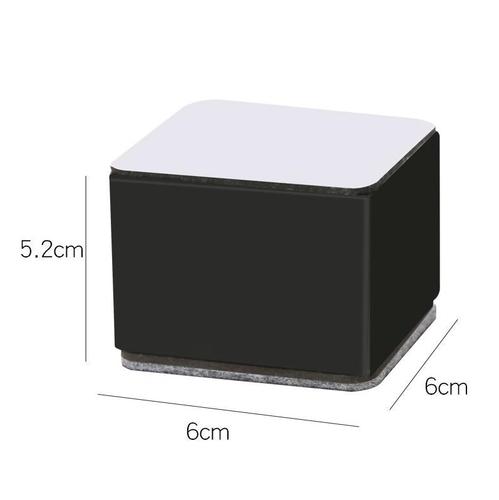 Carbon steel table legs and bed feet heightening artifact coffee table sofa foot pads silent table and chair table foot heightening furniture pads with nails