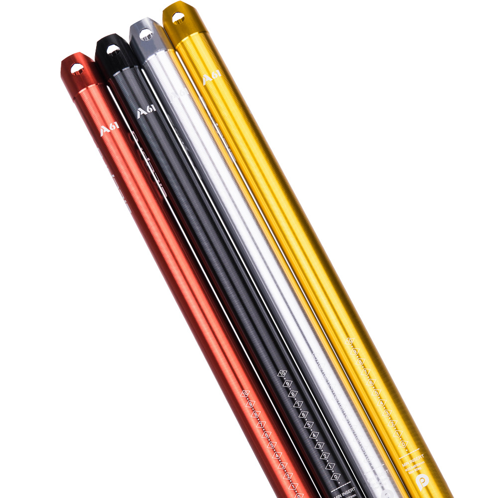 Brazo de asiento de aleación de aluminio de litepro LP Tubo de asiento de bicicleta plegable de tela pequeña 412 Tubo de asiento de asiento de bicicleta plegable 33.9mm