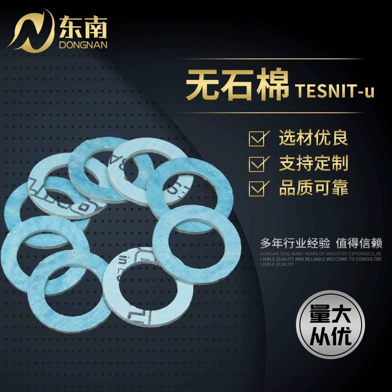 TESNIT BA-U хлопковая уплотнительная прокладка без камня, арамидная прокладка, уплотнительная прокладка фланца трубы