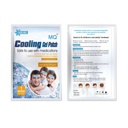 MQ cross-border Amazon cooling gel patch cooling gel patch for children and adults