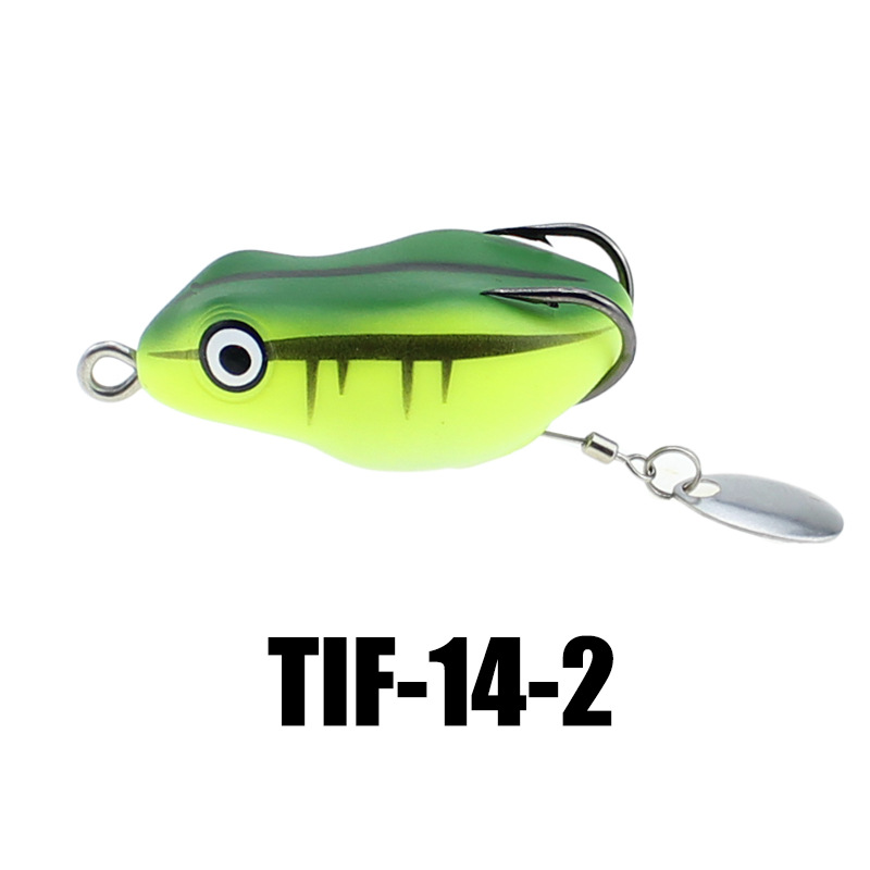 Mini Lei Rana Luya estilo tailandés pescado negro duro negro 45mm 8,5G