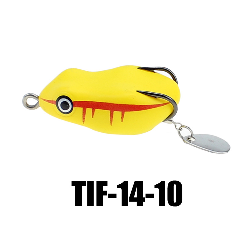 Mini Lei Rana Luya estilo tailandés pescado negro duro negro 45mm 8,5G