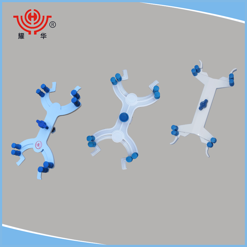 实验室滴定管蝴蝶夹  塑料滴定管夹滴定夹 压铸铝蝶式滴定夹