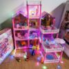 Family castle, villa, constructor for princess, toy, handmade, Birthday gift