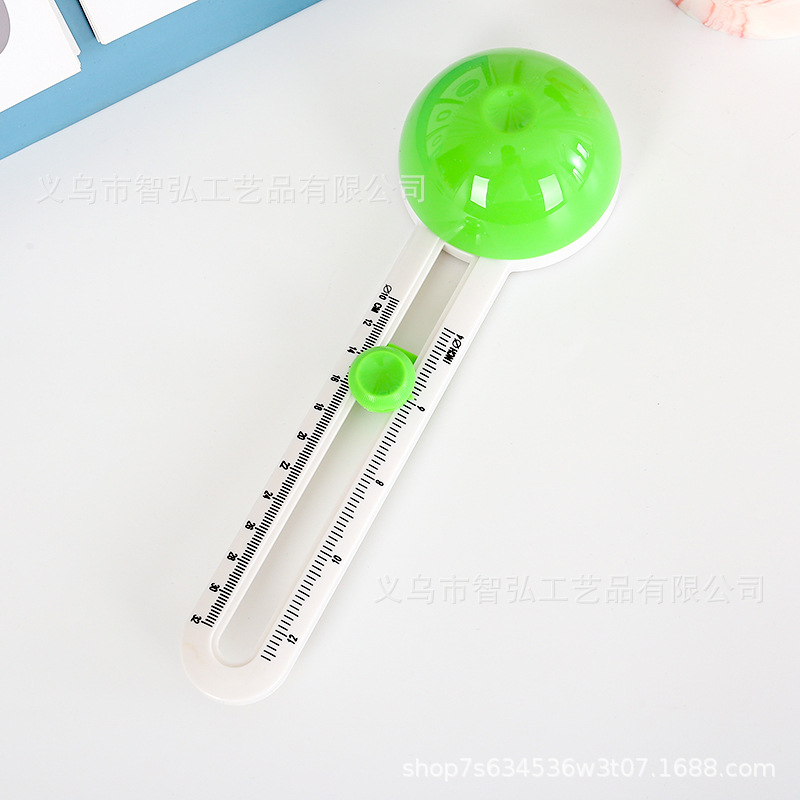 Cortador redondo cortador de papel redondo cuchillo redondo estudiante mano cuenta tarjeta de felicitación DIY redondo arte cuchillo