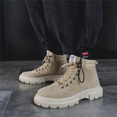 2023 Winter Martin Boots Literary Men's Trendy Casual Shoes Fashion Street Men's Shoes Knight Boots