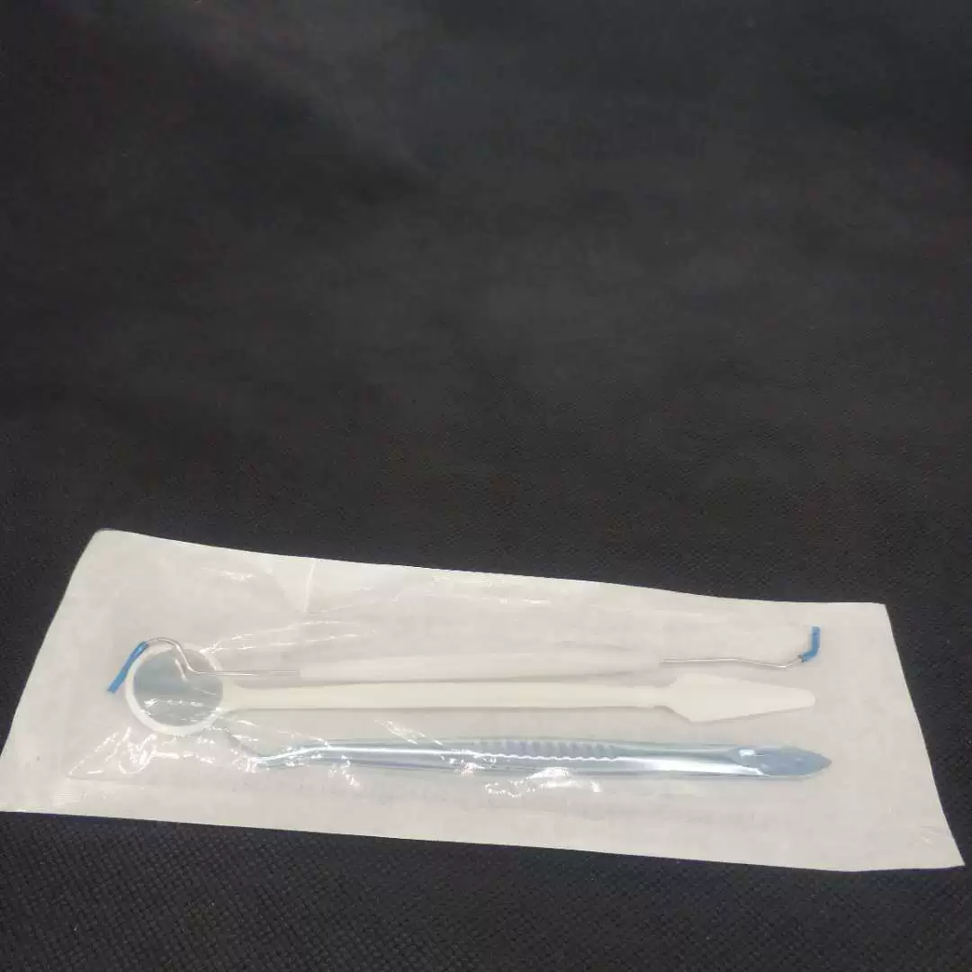 Стоматологический набор из трех предметов, чистка зубного камня, стоматологические инструменты для полости рта, зонд, зеркало для рта, уход за пинцетом