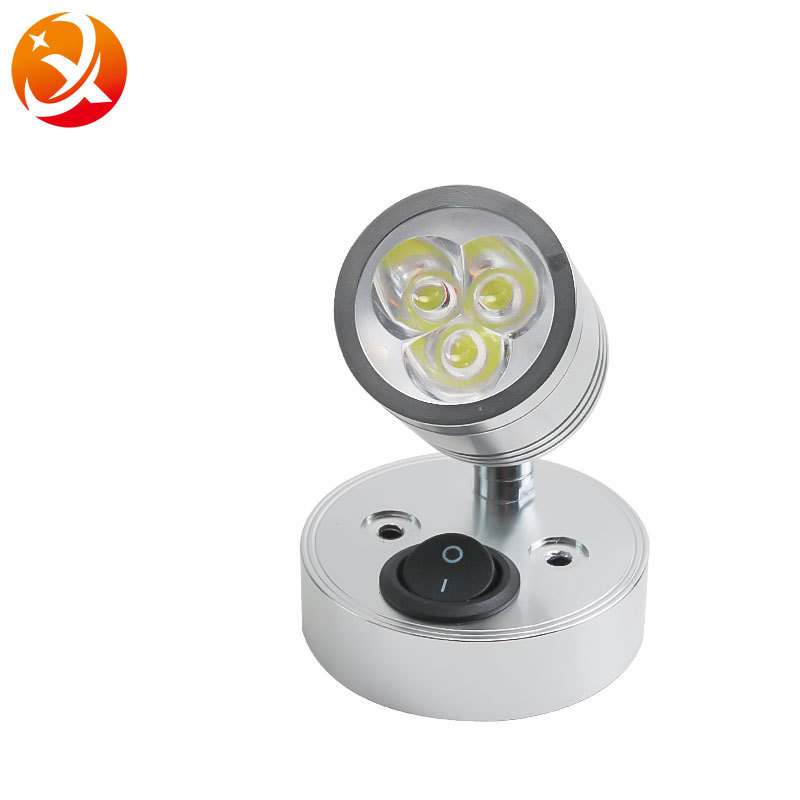 Luz LED de techo para caravana, 12V, luz de lectura universal, luz de pared para yate, accesorios de iluminación frontal para espejo