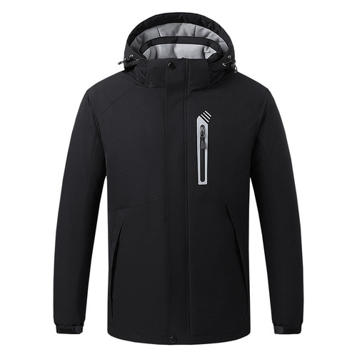 Winter smart heating jacket 8-zone USB charging heating jacket outdoor sports mountaineering clothing ski clothing wholesale