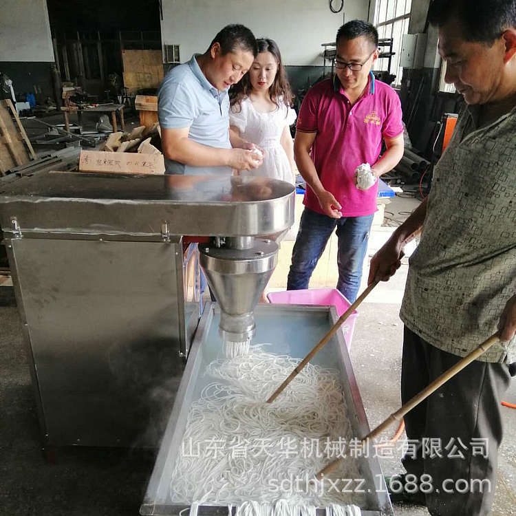 全新款土豆粉机工艺 天华粉耗子机械制造 火锅粉机美味耐煮