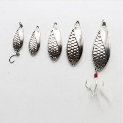 Factory Lure Half-Striped Copperhead Snake Shimmer Zinc Alloy Bionic Casting Fishing Gear Long Cast Largemouth Bass