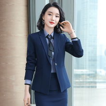 职业装女士西装套装女2025新款时尚气质西服春秋季面试正装工作服