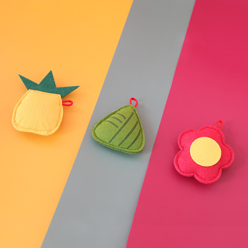 Bestselling New Felt Cat Toy 6 Styles Small Duck Mushroom Cat Toys Catnip Cat Toys