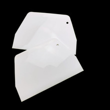 工厂现货19.5cm梯形塑料刮板 补墙膏刮片 腻子刮板 美缝修复工具