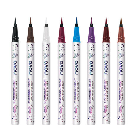 Makeup Novo Colorful Eyeliner Waterproof, Oil-Proof, Quick-Drying, Easy to Remove, Stackable Multi-Colorful Liquid Eyeliner Pen