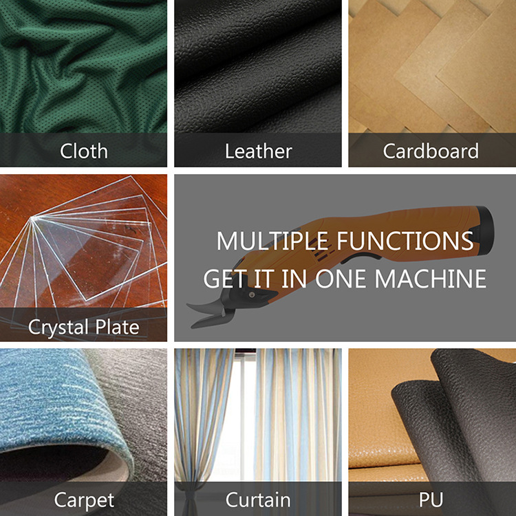 Y4003 batería desmontaje tijeras eléctricas de corte de tela de cuero cartón tijeras eléctricas ventas directas de la fábrica transfronteriza